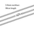 thumbnail image 1 of Collier en Métal simple Mode Non-mainstream Adapté pour Garçons et Filles, 1 of 4