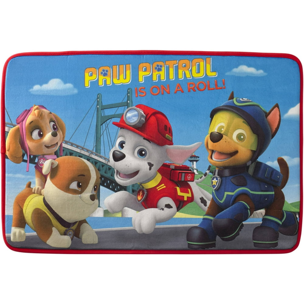 paw patrol bath activity set
