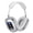 SLIVER, variant on CNV Wireless Over-Ear Bluetooth Headphones with Integrated LED Digital Display, Hi-Fi Stereo Headset with RGB Lighting