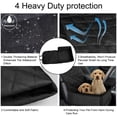 thumbnail image 2 of Booster Seat ​for Small Dog Console Car Seat Interactive Dog Car Carrier with Safety Buckle for Fliptop Armrest Suitable for Most Car Deluxe Interactive Pet Seat, 2 of 5