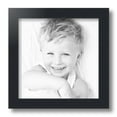 thumbnail image 2 of ArtToFrames 10" x 10" Soft Black Picture Frame, 10x10 inch Black MDF Poster Frame (WOM-5180), 4 Pack, 2 of 7