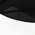 thumbnail image 5 of ATORRE Girls Mini Dress 2026 Stylish Plaid Turn-Down Collar Short Sleeve Flowy Dress Preppy Style Back-to-School Outfits Black A 5-6 Years, 5 of 9