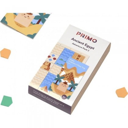 PRIMO Cubetto Educational Ancient Egypt Adventure Pack for Educational Coding Robot