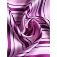 thumbnail image 4 of INSPIRE CHIC Women's Square Kerchief Floral Leopard Polka Dots Striped Print Neck Scarf Shawl Purple 19.68 x 19.68'', 4 of 7