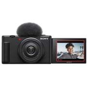 Sony ZV-1F Vlog Camera for Content Creators and Vloggers - Includes 64GB SD Card and More- (International Model)