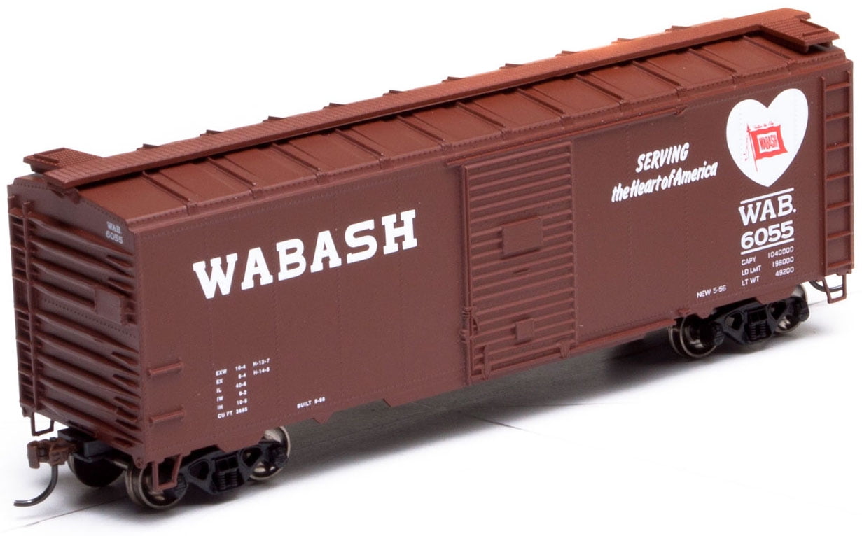 Model Railroads & Trains K4 HO Decals Wabash Railroad 40 Ft Boxcar