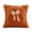 Orange, variant on Orangide Pumpkin Throw Pillow Cover Fall Decor Orange Plaid Knit Cushion Case for Couch Sofa Thanksgiving Seasonal Home Decor