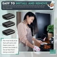 thumbnail image 2 of 16 x Air Fryer Rubber Bumpers-Black, 2 of 6