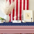 thumbnail image 6 of yulier 4th of July Tablecloth, Patriotic American Flag Plastic Tablecloth, Rectangle Table Cover for Independence Day Memorial Day Party Decorations, 54 x 108 Inch, 6 of 6