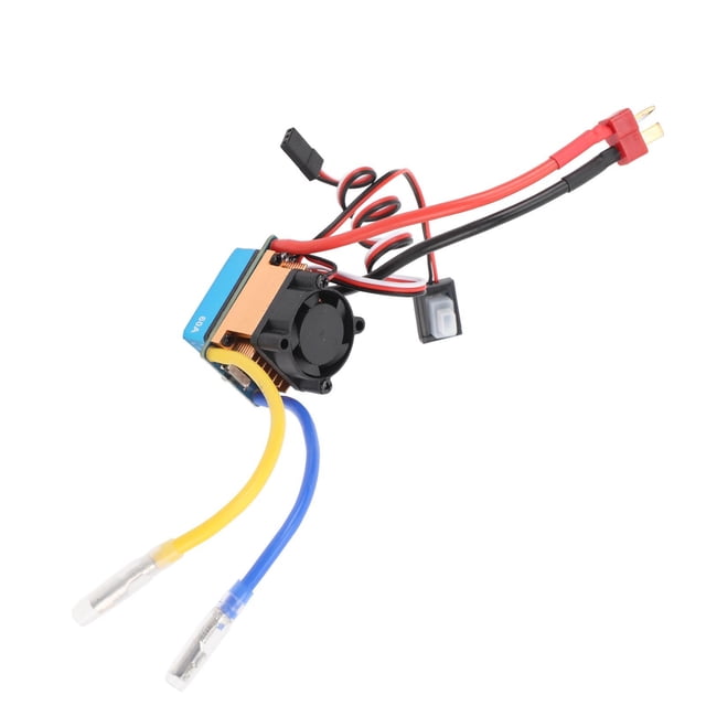 ESC Cepillado, aleación De Aluminio 3 Modos 480A Pico Cepillado ESC Calibración Automática Del Rango Del Acelerador Para Coche De Control Remoto 1/10
