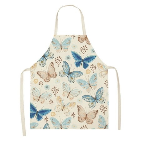 

Tepsmf Home 1Pc Parent Adult The Family Kitchen Lovely Print Linen Family Aprons Kitchen