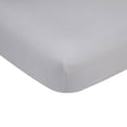 thumbnail image 2 of Carter's 100% Cotton Sateen Fitted Crib Sheet - Navy, 2 of 8