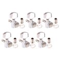 thumbnail image 2 of EeaseCA 6pcs Guitar Tuner Pegs Guitar Metal Tuning Pegs Instrument Accessories for Beginners, 2 of 7