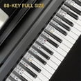 thumbnail image 3 of Removable Piano Keyboard Note Labels Reusable Silicone 88 Keys Piano Notes Guide Stickers-yvan, 3 of 4