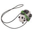thumbnail image 7 of OUNONA Resin Panda Car Ornament Easy Install Rearview Mirror Accessory Multi-Color, 7 of 7