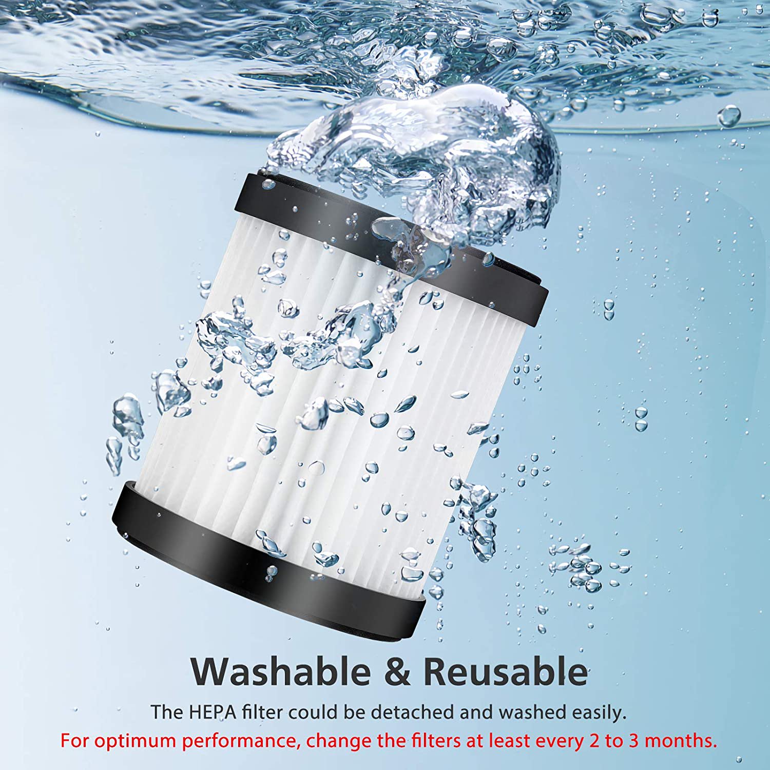 Home Home & Kitchen Upgrade Version MOOSOO HEPA Filter for XL618A