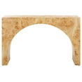 thumbnail image 4 of SAFAVIEH Couture Katelynn Glam Burled Mappa Veneer Console Table, Natural, 4 of 13