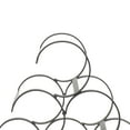 thumbnail image 6 of 6- Bottle Black Minimalistic Wine Rack with Curved HoldersDecMode 12" x 10" Black Metal Minimalistic 6 Bottle Wine Rack with Curved Holders, 1-Piece, 6 of 14