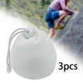 thumbnail image 6 of Gym Chalk Bag Drawstring Pouch Nonslip Wrist Bush Sock Pockets Accessories Packaging for Walking Purse Weightlifting Deadlifting Training 3 Pieces, 6 of 10