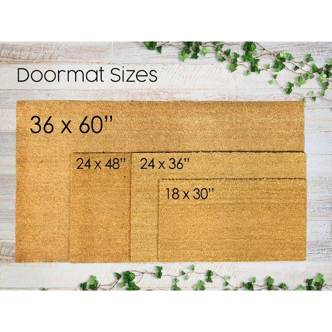 Doormat Definitely Not A Trap Door Unique Gift Rug Outdoor Decor Hous (24" x 36") #5199