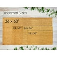 thumbnail image 3 of Doormat Welcome Cat Cats Crazy Cat Welcome Mat Funny s Home Gift Fun (18" x 30") #5363, 3 of 4
