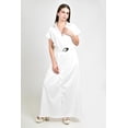 thumbnail image 1 of Vestido camisero con cinto Roman Fashion /Juvenil, 01671 (Blanco) blanco G, 1 of 5