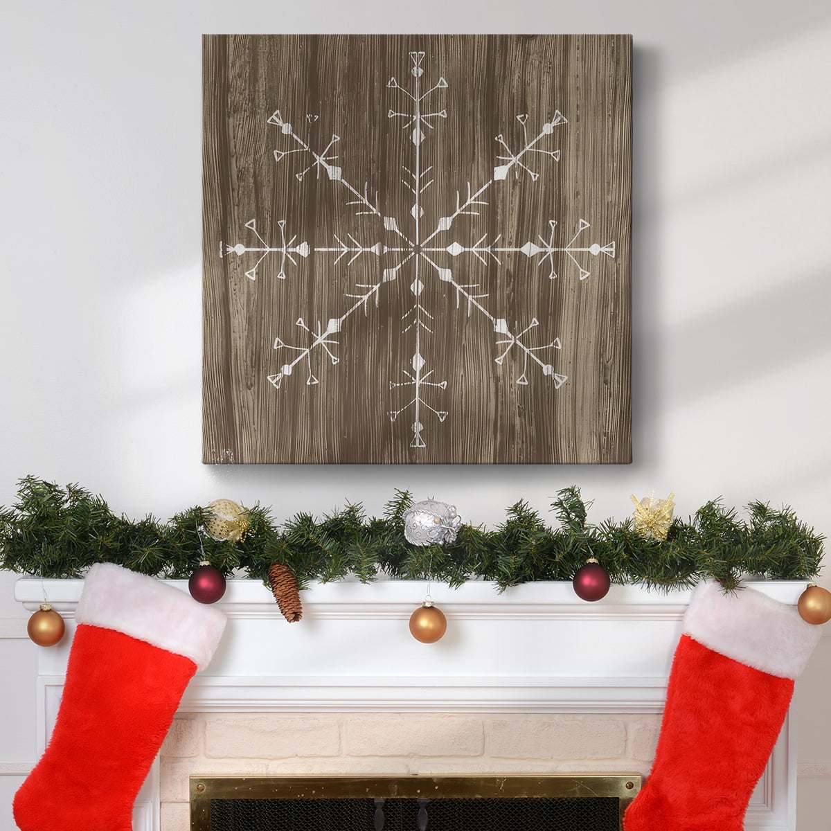 Barnwood Wonderland V- Gallery Wrapped Canvas