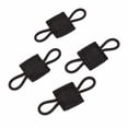 thumbnail image 4 of bolsa al aire libre 10 Uds Clip de soporte correa elástica portátil para chalecos mochilas bolsas (negro) FLhrweasw Nuevo, 4 of 5