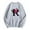 Light Gray, variant on Women Valentine's Day Fashion Casual Print Long Sleeve Hoodie Loose Round Neck Hoodie Dresses Elderly Casual Sweatsuit Casual Shirt Cute Fashion Top Ladies Zip Sweater Hot Sweatshirt for Women Homage