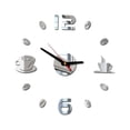 thumbnail image 1 of 3D DIY Roman Numbers Acrylic Mirror Wall Sticker Clock Home Decor Mural Decals, 1 of 3