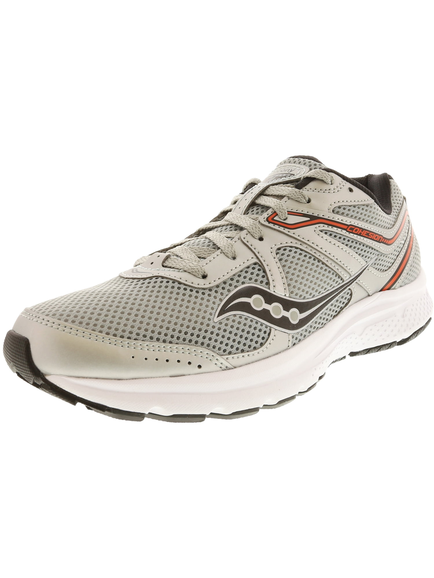 Saucony Men's Cohesion 11 Running Shoe, SilverOrange Saucony Men's Cohesion 11 Running Shoe, SilverOrange