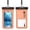 Orange, variant on RBCKVXZ Waterproof Phone Pouch, Waterproof Phone Case, IP68 Cellphone Dry Bag Beach Ship Supplies White-8.3"