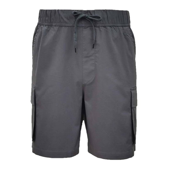 Bermuda George Para Hombre Tipo Cargo Tacto Aterciopelado Talla EG Gris Oxford