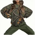 thumbnail image 3 of CLOISE Cute Sweatshirts for Women Plus Size Crew Neck Tops Camouflage Long Sleeve Pullover Oversized Outfits Clothes, 3 of 8