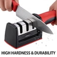 thumbnail image 6 of 3-Stage Manual Knife Sharpener Tungsten Steel Sharpening Slots with Ergonomic Non-Slip Handle for Home Kitchen, 6 of 14