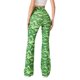 thumbnail image 4 of TRKIYQC Pantalones acampanados de yoga casuales para mujer Pantalones con estampado de ondas de agua Slim Fit Pantalones de campana de cintura alta TRKIYQC Vida cotidiana, 4 of 5