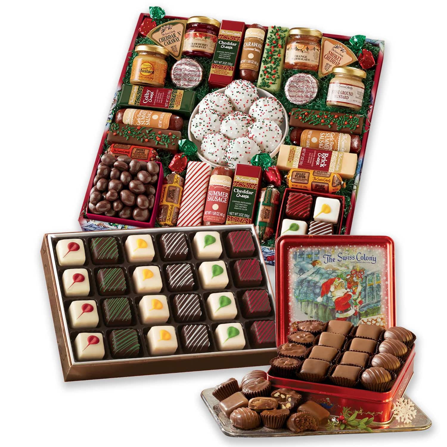 The Swiss Colony 27 Favorites Ultimate Chocolate Collection Petits