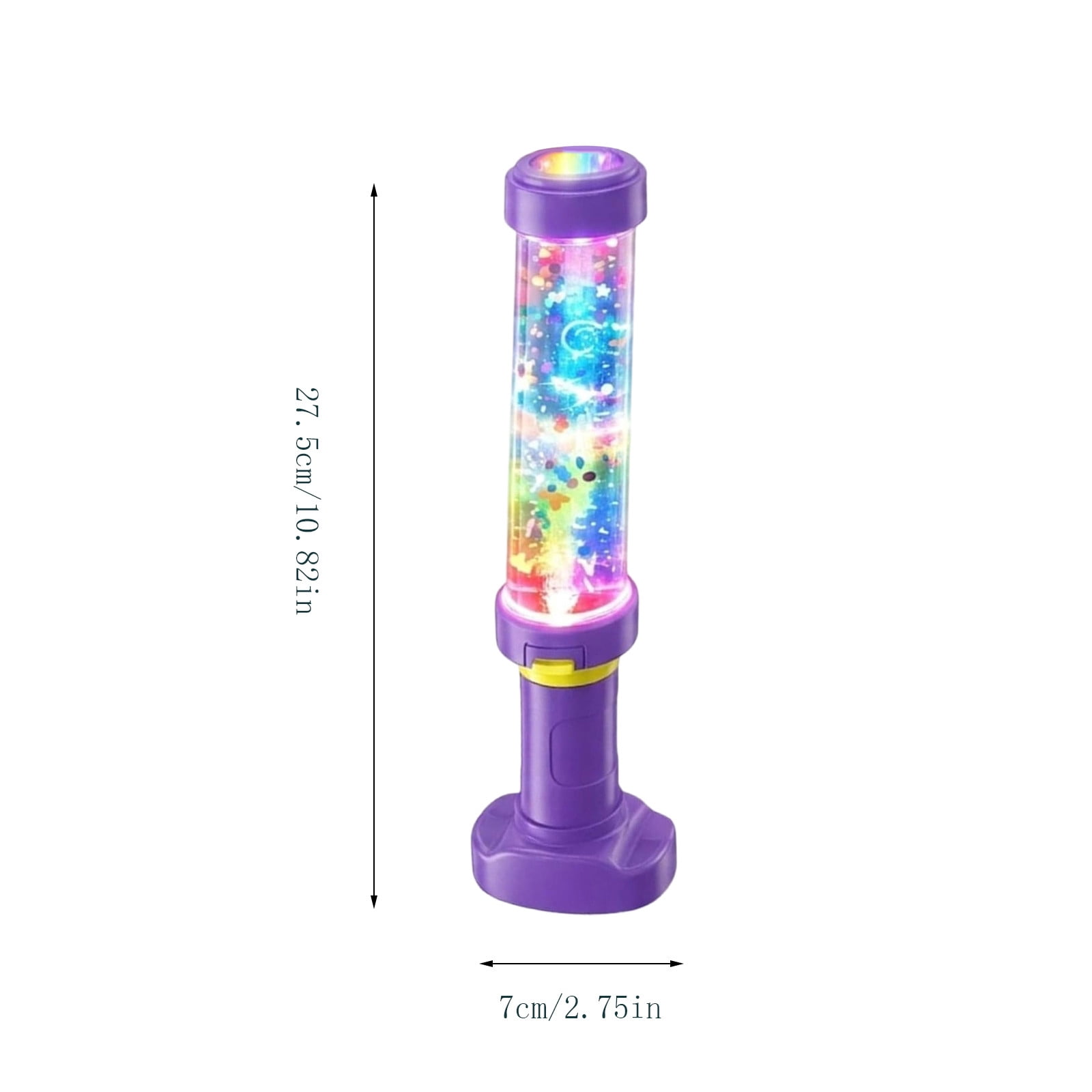 Glowing Rainbow LED Water Blaster, Summer Fun That Pops Like Magic, Creative Squirt Water Blaster, Firework Spray Water Soaker for Pool Party Outdoor Summer Water Games