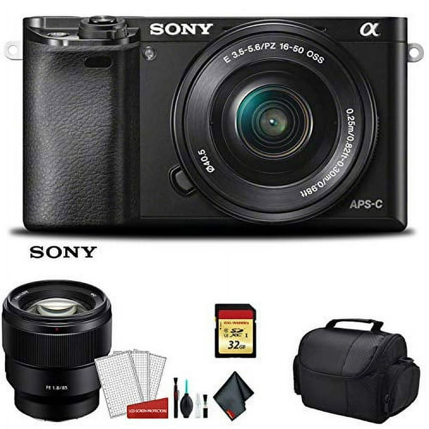 デジタルカメラ Sony a6400 INTERNATIONAL Sony 16-50mm Sony Alpha a6400 Mirrorless Digital Camera with 16-50mm Lens + FE
