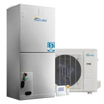 Senville 24000 BTU Central Split System Air Conditioner and Heat Pump, Gray