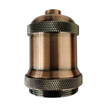 

FLW Retro Aluminum E27 Ceiling Lamp Holder Pendant Light Socket Decorative Accessory