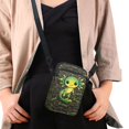 thumbnail image 4 of HELLHERO Women Shoulder Bag for Adults Outdoor Travel Messenger Bag with Zipper Closed, Science-Themed Axolotl Crossbody, 4 of 7