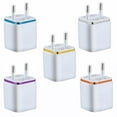 thumbnail image 3 of Portable Dual USB Ports Quick Charging Wall Charger Mobile Phone Power Adapter, 3 of 7