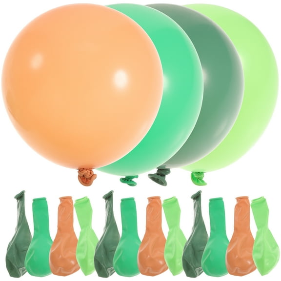 20 Pcs Green Balloon Set Wedding Decorations Green Balloons Birthday Party Supplies Greenery Decor Latex Balloons Baby