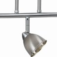 thumbnail image 4 of Benjara BM223060 3 Light 120V Metal Track Light Fixture with Round Shade, Silver, 4 of 5