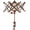Rosewood, variant on INANOSA 24" Rosewood Umbrella Yarn Swift | Hand Operated Wooden Yarn Swift | Yarn Ball Winder - Brown, 1pc