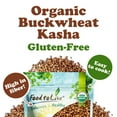 thumbnail image 4 of Gluten Free Organic Roasted Buckwheat Kasha, 1 Pound – Non-GMO, Kosher, Vegan - by Food to Live, 4 of 7