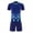Navy, variant on ATOGUTA Kids Soccer Jerseys for Boys Youth Soccer Jersey Practice Outfits Football Training Uniforms Set Size 3T-15, Red
