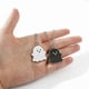 thumbnail image 4 of 2 collares con colgante de fantasma blanco y negro,encantador collar con dije de fantasma esmaltado para mujeres y niñas,joyería conmemorativa de amistad para parejas,regalo del Día de San Valentín., 4 of 5