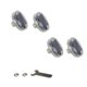 thumbnail image 2 of Luces Solares Para Ruedas De Neumáticos De Coche, Impermeables, Led, Para Ruedas De Coche, Tapa De Válvula De Aire, Sensor De Vibración Integrado Y Dispositivo Fotosensible, Tapa De 4 Piezas Methold VI011778-00, 2 of 6